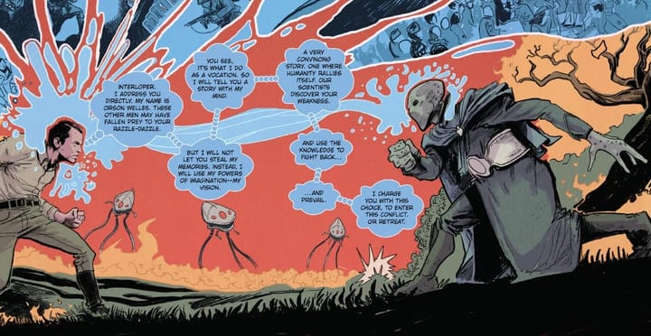 Houston Comic Artist Takes Orson Welles On Interstellar Adventure