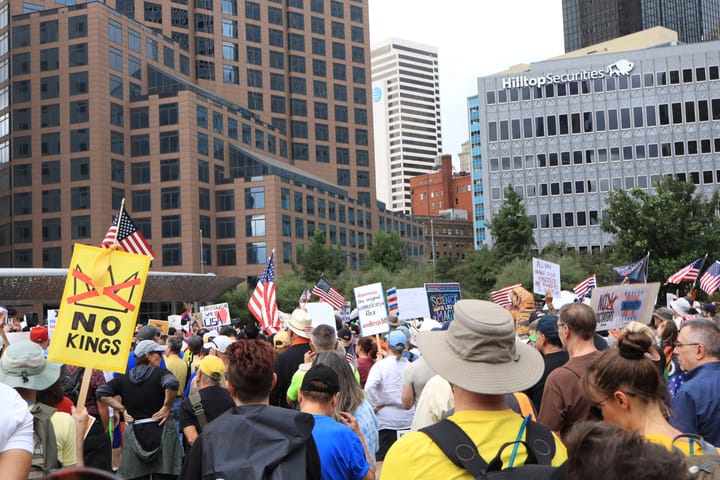 Thousands of Texans Take To No Kings Protests